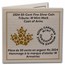2024 Canada 1 oz Silver 50 Cent Tribute: W Mint Mark Coat of Arms